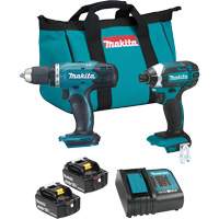 Ensemble de 2 outils LXT, 18 V Helyx Safety & Industrial Supplies