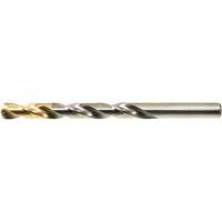 DRILLCO TiN Tipped Jobber Drill Bit, High Speed Steel, 1/16", 1-7/8" L, 7/8" Flute, 135° Point Angle Helyx Safety & Industrial Supplies