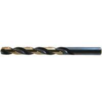 DRILLCO Heavy-Duty Jobber Drill, High Speed Steel, A, 3-7/8" L, 2-5/8" Flute, 135° Point Angle Helyx Safety & Industrial Supplies