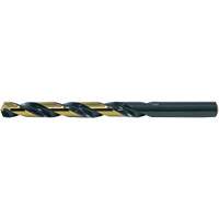 DRILLCO Heavy-Duty Jobber Drill Bit, High Speed Steel, #1, 3-7/8" L, 2-5/8" Flute, 135° Point Angle Helyx Safety & Industrial Supplies