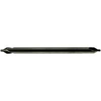 DRILLCO Combined Centre Drill & Countersink, #4, 1/8" Small Diameter, 5/16" Large Diameter, High Speed Steel Helyx Safety & Industrial Supplies