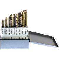 DRILLCO Tap Set, 10 Pieces Helyx Safety & Industrial Supplies
