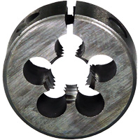 DRILLCO Adjustable Die, 0-80 Thread, High Speed Steel Helyx Safety & Industrial Supplies
