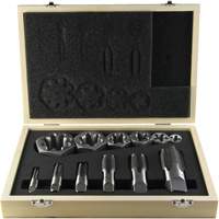 DRILLCO Pipe Tap Set, 12 Pieces Helyx Safety & Industrial Supplies