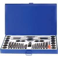 DRILLCO Fractional Tap & Die Set, 40 Pieces Helyx Safety & Industrial Supplies