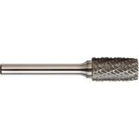 Cylindrical Burrs with End Cuts