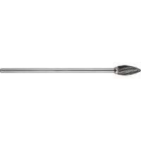 DRILLCO Double Cut Ballnose Cone Burr, SH-2L6 Helyx Safety & Industrial Supplies