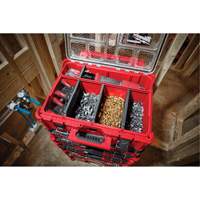 Packout Deep Organizer, 15-1/5" x 19-7/10" x 7", Red Helyx Safety & Industrial Supplies