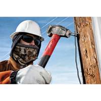 Marteau de monteur de lignes 4-en-1, 32 oz, Prise en Fibre de verre, 15" lo Helyx Safety & Industrial Supplies