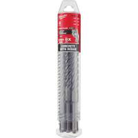 MX4 4-Cutter Rotary Hammer Drill Bit Kit, 6 Pieces, Carbide Helyx Safety & Industrial Supplies