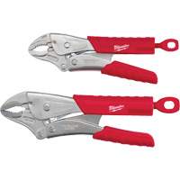 Jeu de pinces-&eacute;taux &agrave; m&acirc;choires courb&eacute;es Torque Lock, 2 Morceaux Helyx Safety & Industrial Supplies