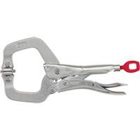 Torque Lock Locking Pliers with Swivel Jaws, 6" Length, C-Clamp Helyx Safety & Industrial Supplies