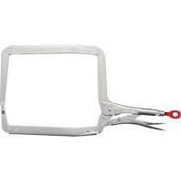 Torque Lock Locking Pliers with Deep Jaws, 18" Length, C-Clamp Helyx Safety & Industrial Supplies