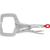 Torque Lock Locking Pliers with Regular Jaws, 11" Length, C-Clamp Helyx Safety & Industrial Supplies