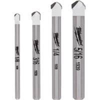 Natural Stone Bit Set, 4 Pieces, Carbide Helyx Safety & Industrial Supplies