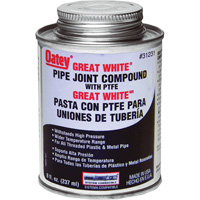 Compos&eacute; pour raccords de tuyaux Great White avec PTFE Helyx Safety & Industrial Supplies