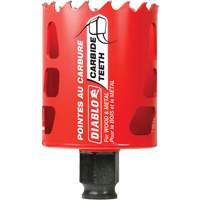 Scie cloche pour bois et m&eacute;tal, 2", Profondeur de la coupe 2-3/8", Carbure Helyx Safety & Industrial Supplies