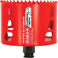 Scie cloche pour bois et m&eacute;tal, 3-5/8", Profondeur de la coupe 2-3/8", Carbure Helyx Safety & Industrial Supplies