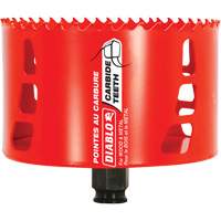 Scie cloche pour bois et m&eacute;tal, 4-1/4", Profondeur de la coupe 2-3/8", Carbure Helyx Safety & Industrial Supplies