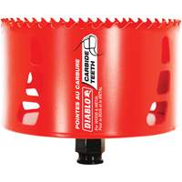 Scie cloche pour bois et m&eacute;tal, 4-1/2", Profondeur de la coupe 2-3/8", Carbure Helyx Safety & Industrial Supplies
