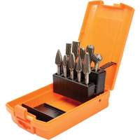 Jeu de fraises au carbure DC, 10 morceaux Helyx Safety & Industrial Supplies