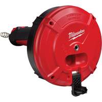 Trapsnake Auger with Cable Drive Automatic Feed & Retract, Powered, 25' Cable Length, 1/4" Cable Diameter Helyx Safety & Industrial Supplies