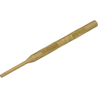 Brass Pin Punch, 1/8" Dia. x 4" L Helyx Safety & Industrial Supplies