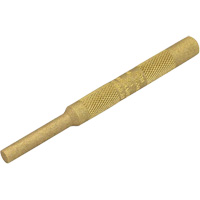 Brass Pin Punch, 1/4" Dia. x 4" L Helyx Safety & Industrial Supplies