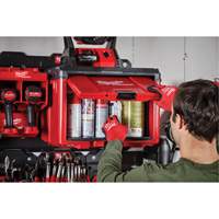 Packout Tool Cabinet, 15" x 15" x 20", Black/Red Helyx Safety & Industrial Supplies