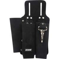 Porte-outils pour monteur de ligne, Porte-outil multiple, Cuir, 3 Poches Helyx Safety & Industrial Supplies