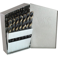 Triumph&reg; MRO Plus&reg; Jobber Length Drill Bit Set, 29 Pieces, High Speed Steel Helyx Safety & Industrial Supplies