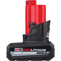 Batterie XC5.0 M12 Redlithium High Output, Lithium-ion, 12 V, 5 Ah Helyx Safety & Industrial Supplies
