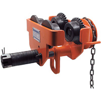 Chariot &agrave; engrenage pour usage intensif s&eacute;rie SGT, 10 000 lb (5 tonnes) Capacit&eacute;, 4-1/2" - 8-1/32" Helyx Safety & Industrial Supplies