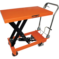 SLC-1100 Chariot avec table de levage hydraulique &agrave; ciseaux s&eacute;rie SLC, 39" lo x 21" la, Cap. 1100 lb Helyx Safety & Industrial Supplies