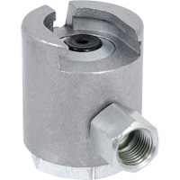 JBHC-58 Heavy-Duty Button Head Grease Coupler, 1/8" NPT Thread Helyx Safety & Industrial Supplies