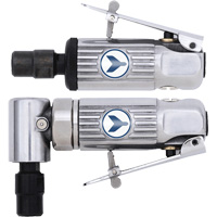 Jeu combin&eacute; 2 en 1 de mini meules &agrave; rectifier, 1/4", 25000/22000 Tr/min Helyx Safety & Industrial Supplies