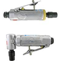 MDGKIT Jeu combin&eacute; 2 en 1 de meuleuse &agrave; rectifier, 1/4", 22000/25000 Tr/min Helyx Safety & Industrial Supplies