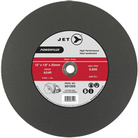 Meule &agrave; tronçonner PowerPlus A24R, 12" x 1/8", Arbre de 20 mm, Type 1, 6600 Tr/min Helyx Safety & Industrial Supplies