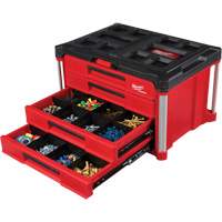 PackOut 4-Drawer Tool Box, 16-3/10" x 22-1/5" x 14-3/10", Red Helyx Safety & Industrial Supplies
