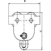 Chariot de levage manuel &agrave; usage intensif — s&eacute;rie SBT, 11000 lb (5 tonnes) Helyx Safety & Industrial Supplies