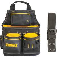 Professional nail pouch, Nail & Screw Holder/Professional, 13 Pockets Helyx Safety & Industrial Supplies
