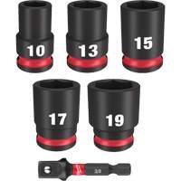 Shockwave Impact Duty Metric Socket Set, 6 Pcs, Impact, 3/8" Drive Size Helyx Safety & Industrial Supplies