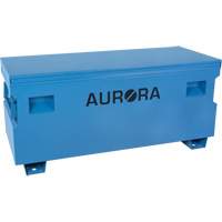 Coffre &agrave; outils de chantier, 60" x 24" x 27-1/2", Acier, Bleu Helyx Safety & Industrial Supplies