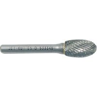 E3-DC JET-KUT&reg; GP Oval Shape Carbide Bur, 3/8" Dia. Helyx Safety & Industrial Supplies