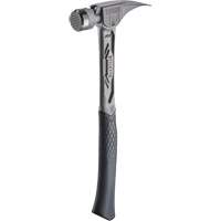 Marteau de charpente en titane meul&eacute; TIBONE, 14 oz, Prise en Acier plein, 15-1/4" lo Helyx Safety & Industrial Supplies