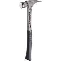 Marteau de charpente en titane lisse TIBONE, 14 oz, Prise en Acier plein, 15-1/4" lo Helyx Safety & Industrial Supplies