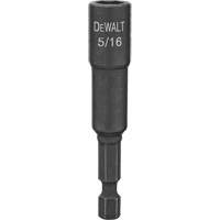 Impact Ready Magnetic Nut Driver, Hex, 1/4" Tip, 5/16" Drive Size, 2-9/16" Length Helyx Safety & Industrial Supplies
