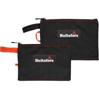 Multi-Purpose Zippered Bag, Ballistic Polyester, Black/Red Helyx Safety & Industrial Supplies