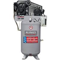 Compresseur d'air biphas&eacute;, 80 gal. (96 gal. US) Helyx Safety & Industrial Supplies