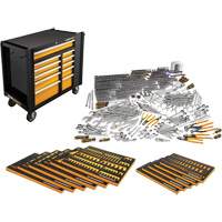 Master Mechanic's Hand Tool Set & Mobile Work Station, 614 Pieces Helyx Safety & Industrial Supplies